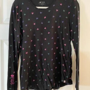 Figs Long Sleeve Underscrub Top